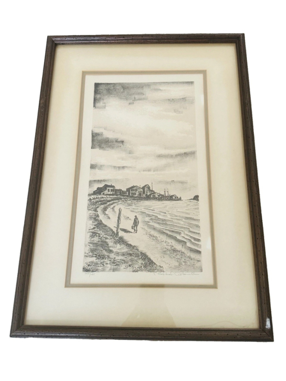 Israel Astarita "On The Beach" Signed & Numbered Original Lithograph with COA